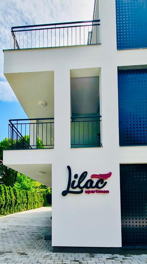 Lilac Apartman Balatonlelle Eksteriør billede